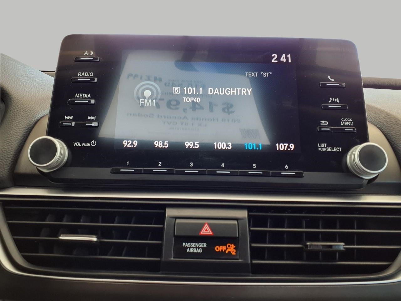 2019 Honda Accord Sedan LX 1.5T CVT