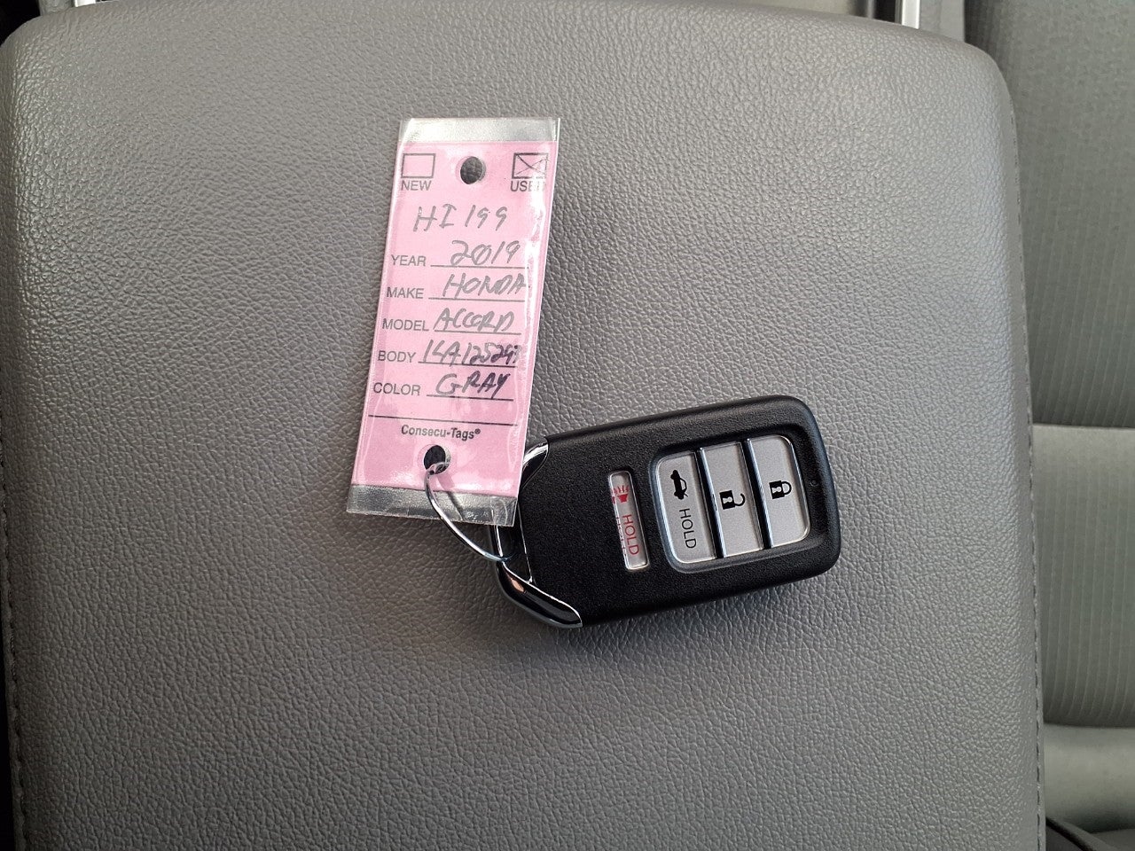 2019 Honda Accord Sedan LX 1.5T CVT