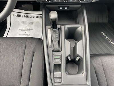 2025 Honda Accord Sedan SE CVT