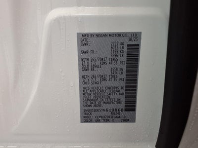 2026 Nissan Frontier Crew Cab 4x4 PRO-4X