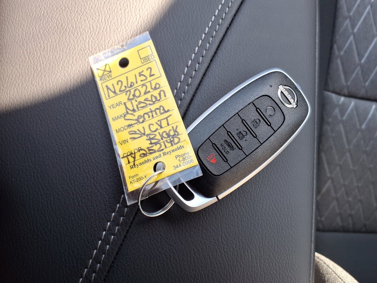 2026 Nissan Sentra SV