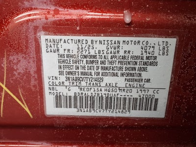 2026 Nissan Sentra SV