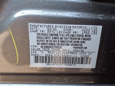 2026 Nissan Sentra SR