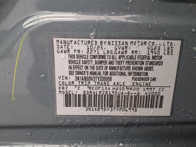 2026 Nissan Sentra SR