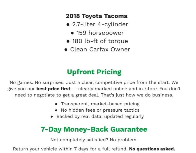 2018 Toyota TACOMA TRD SPORT