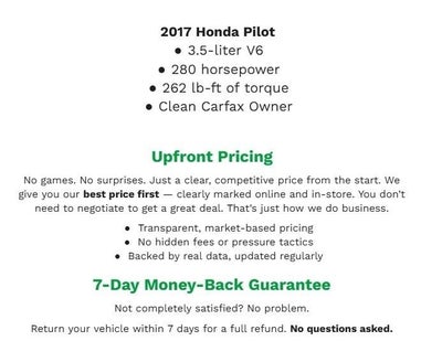 2017 Honda Pilot EX-L w/RES AWD