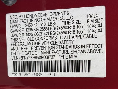 2025 Honda Passport TrailSport AWD