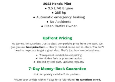 2023 Honda Pilot LX AWD