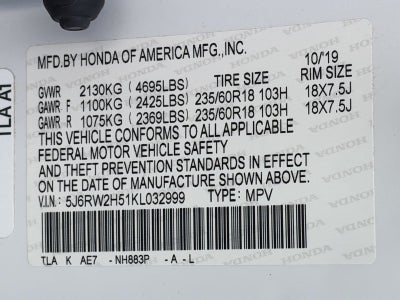 2019 Honda CR-V EX AWD