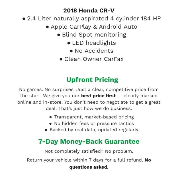 2018 Honda CR-V EX-L AWD