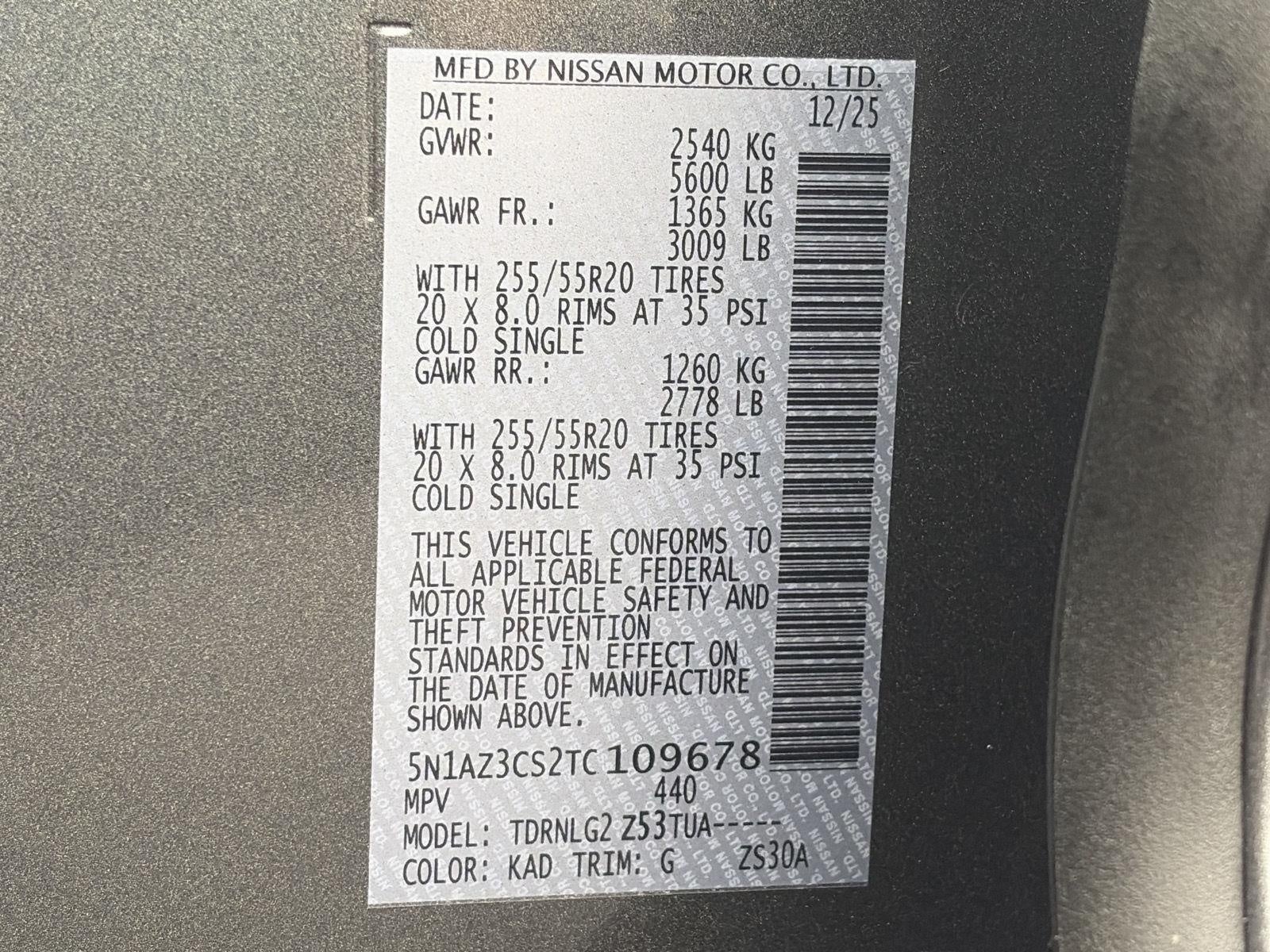 2026 Nissan Murano AWD SL