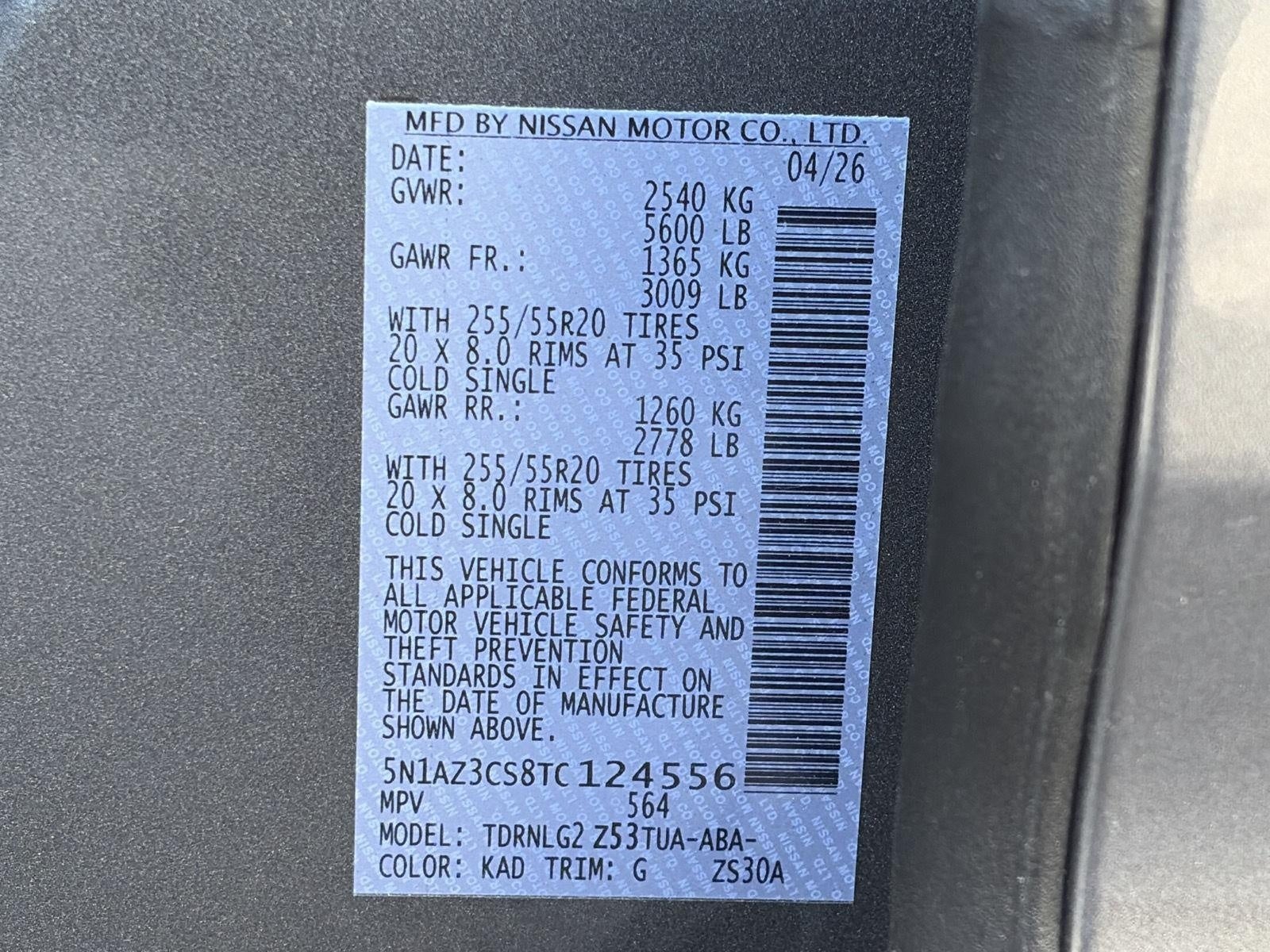 2026 Nissan Murano AWD SL