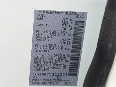 2026 Nissan Murano AWD Platinum
