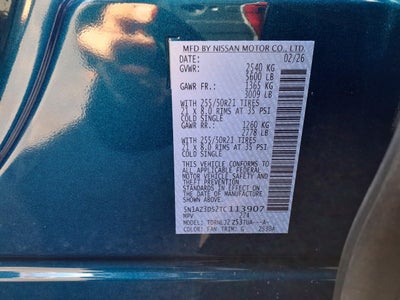 2026 Nissan Murano Platinum