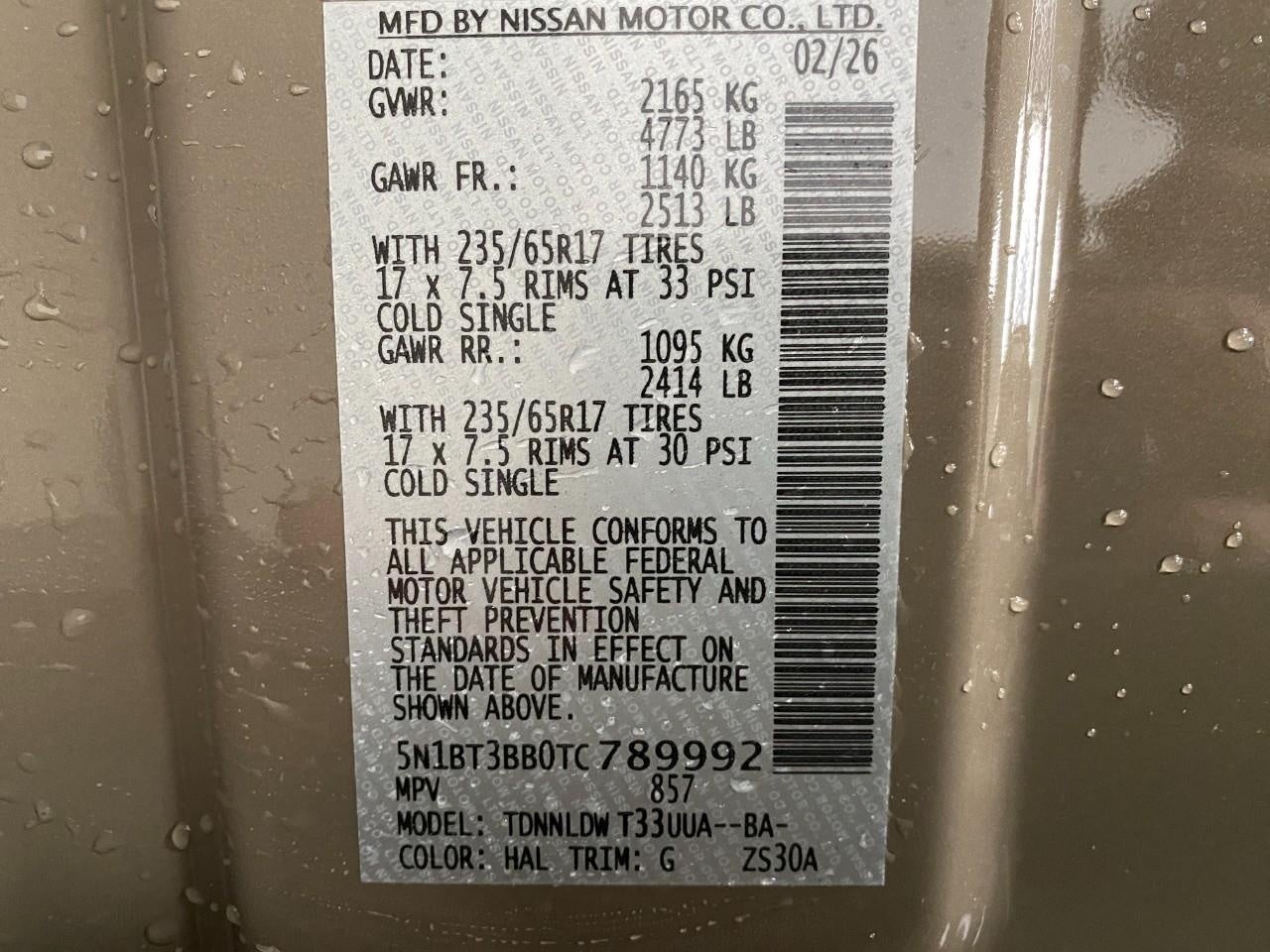 2026 Nissan Rogue 2026.5 AWD Rock Creek