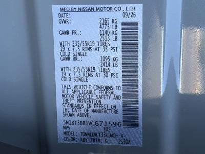 2027 Nissan Rogue Dark Armor AWD