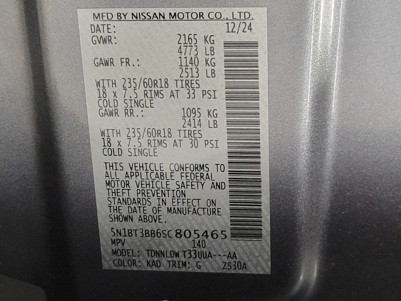 2025 Nissan Rogue SV