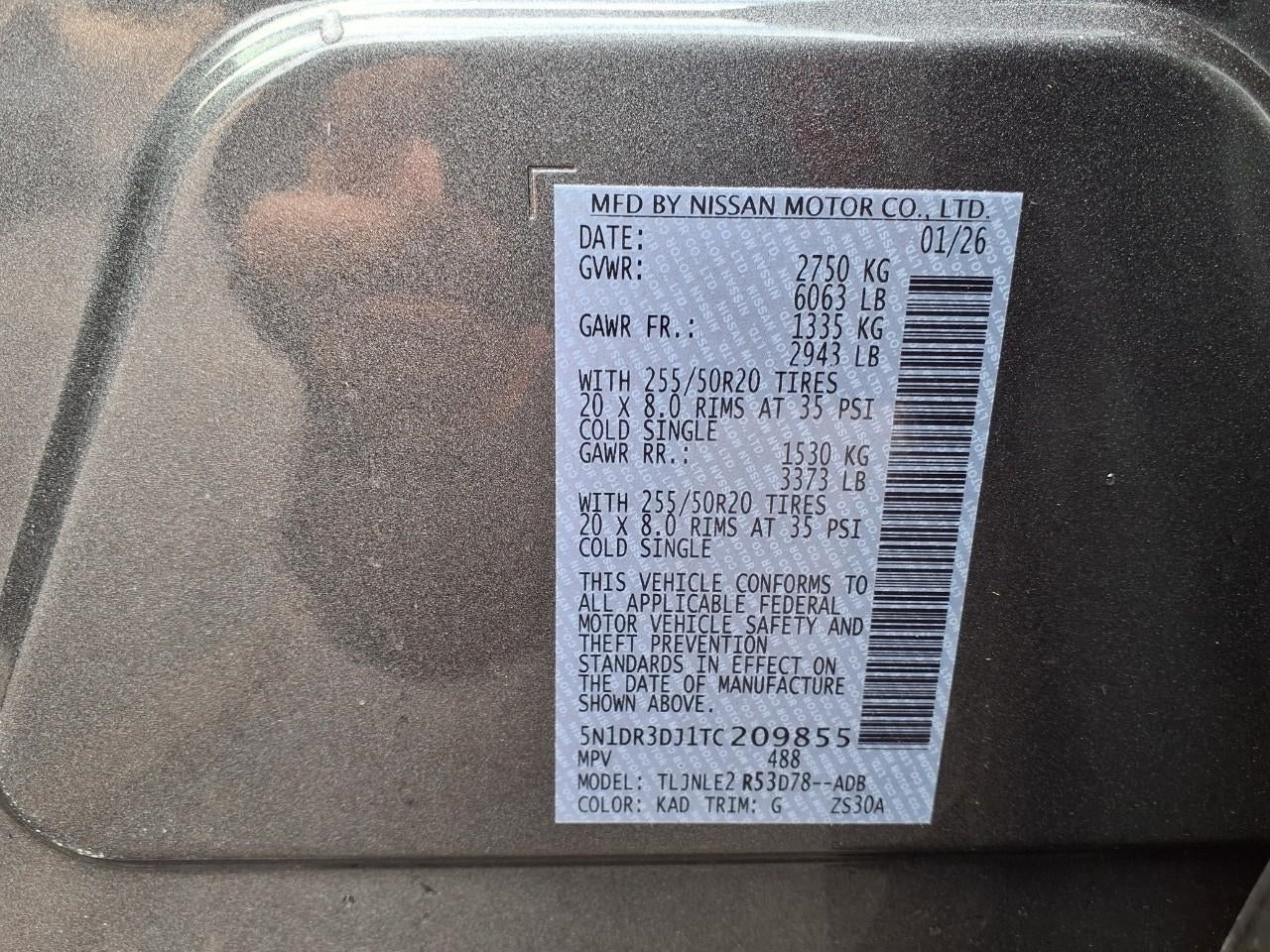 2026 Nissan Pathfinder Platinum