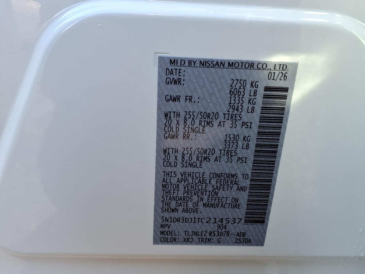 2026 Nissan Pathfinder Platinum