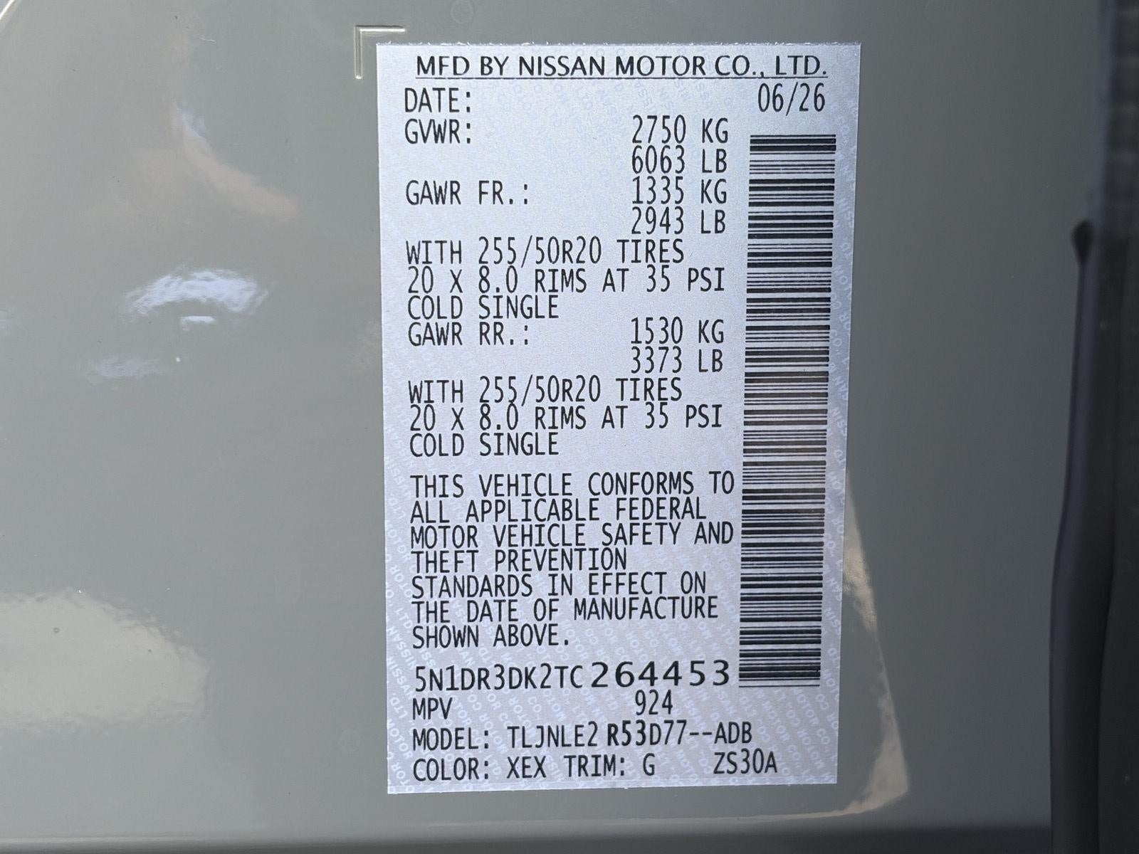 2026 Nissan Pathfinder Platinum 4WD