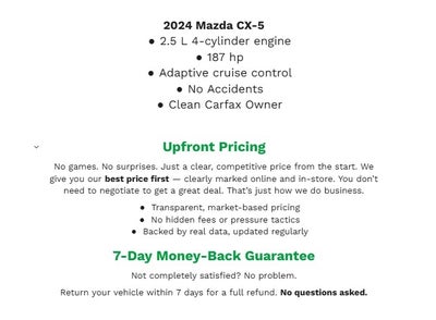 2024 Mazda Mazda CX-5 2.5 S Carbon Edition AWD