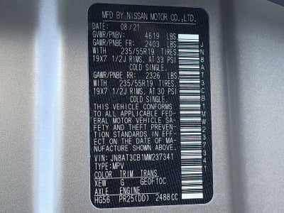 2021 Nissan Rogue AWD SL