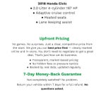 2018 Honda Civic Hatchback LX CVT