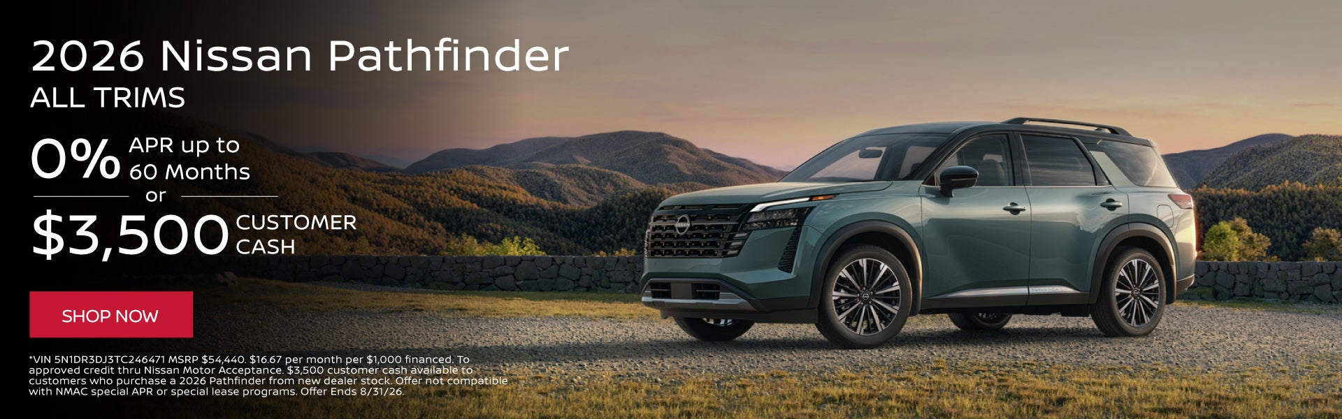 2026 Nissan Pathfinder