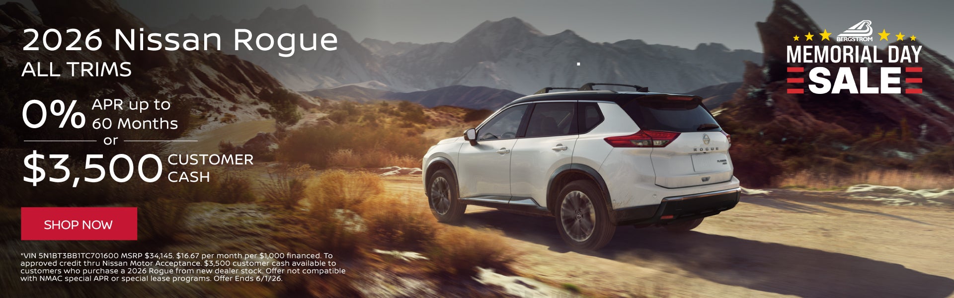 2026 Nissan Rogue