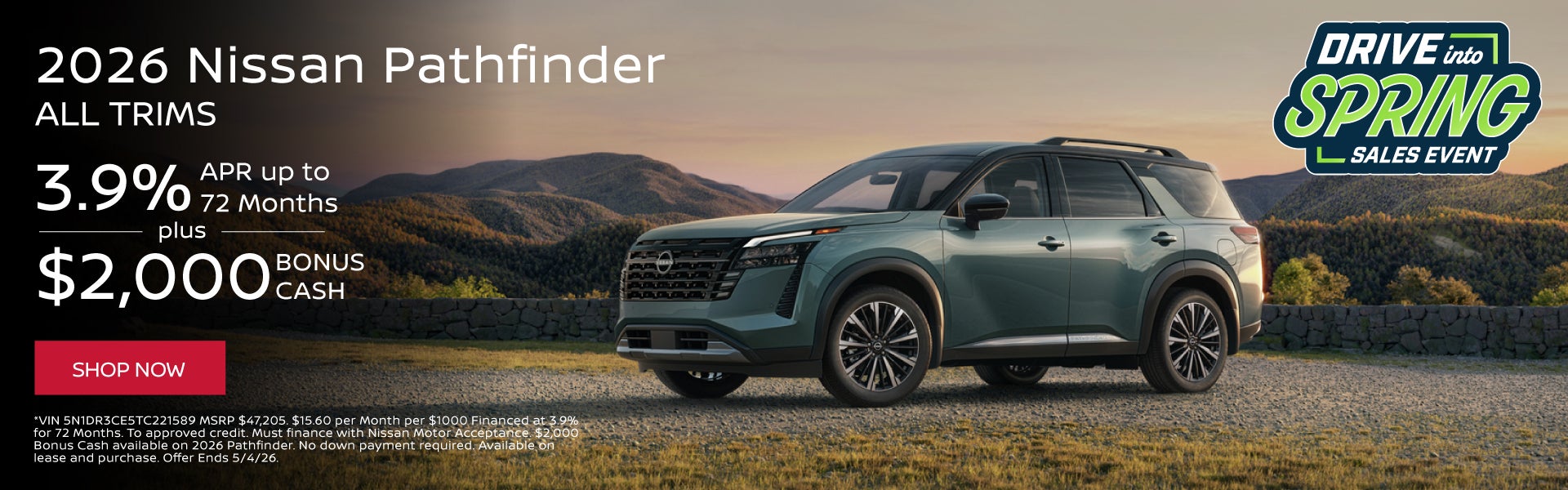 2026 Nissan Pathfinder